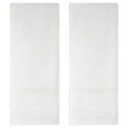 thumbnail image 1 of REGALWOVEN Bathroom Solid Hand Towel Set Cotton Face Towels Soft Absorbent for Spa, Bath, Gym, Kitchen White 2-Piece, 1 of 5