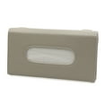thumbnail image 1 of REGALWOVEN Beige Sun Visor Car Facial Tissue Box Faux Leather Paper Holder Case Cover, 1 of 6