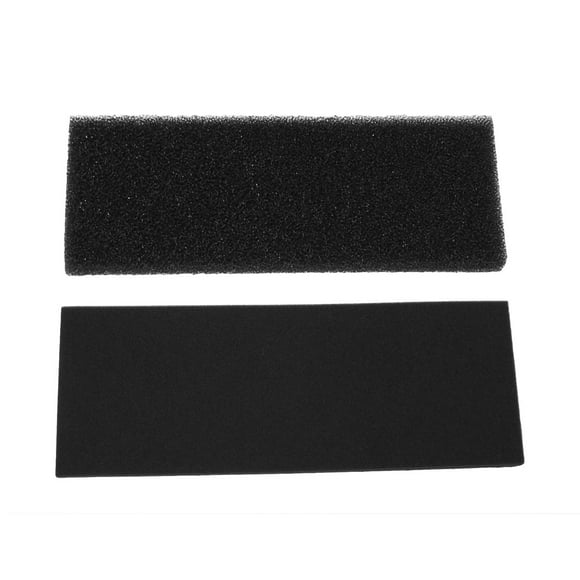 REGALWOVEN Black Sponge Filter Rectangle Fresh Water Aquarium Filter 2 Pcs