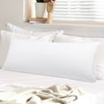 thumbnail image 1 of REGALWOVEN Brushed Body Pillowcases Soft Breathable Washed Microfiber Long Pillow Covers with Envelope Closure White King, 1 of 8