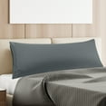 thumbnail image 1 of REGALWOVEN Brushed Microfiber Body Pillowcases Soft Breathable Pillow Case Covers with Zipper Closure Dark Gray King, 1 of 8
