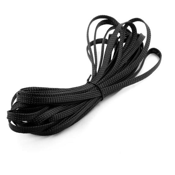 REGALWOVEN Car Audio Plastic knitted Expandable Braided Sleeving Wire Cover 6.5m Long