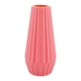 thumbnail image 1 of REGALWOVEN Clear Plastic Bud Vase, Tall Slim Plastic Flower Vase for Centerpieces, Modern Unbreakable Decorative Vase for Home Pink 2.4"L x 2.4"W x 8.3"H, 1 of 6
