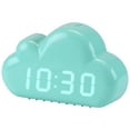 thumbnail image 1 of REGALWOVEN Cloud Design Alarm Clock, Three Alarms, Adjustable Brightness for Bedroom/Dorm Blue 5.9"L x 1.6"W x 3.5"H, 1 of 5