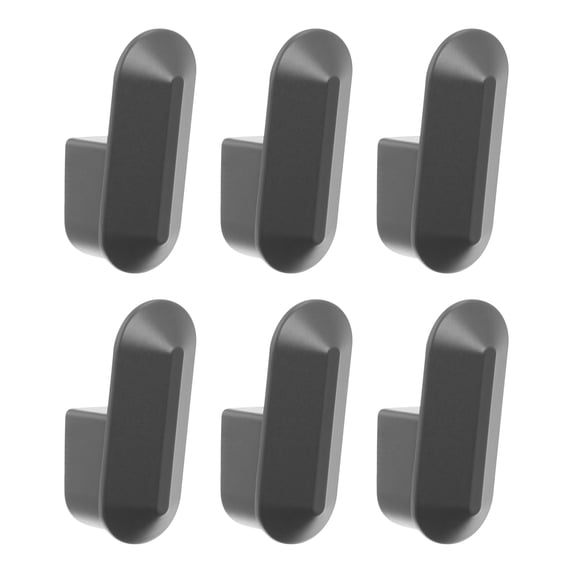 REGALWOVEN Coat Rack Wall Mount, Aluminum Coat Hook, Hat Rack, Wall Hooks for Hanging, Single Hook for Entryway, Bathroom, Bedroom Gray 6