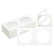 REGALWOVEN Coin Flips, Cardboard Coin Holder Paper Coin Holders for Collection 37mm