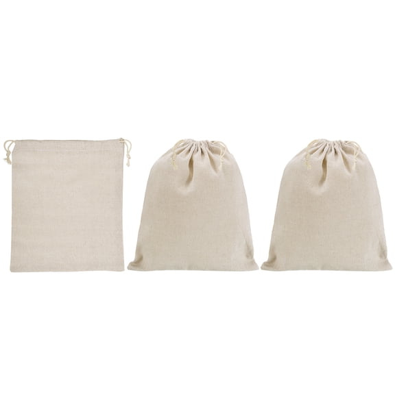 REGALWOVEN Coin Sacks Bag Bank Deposit Change Transit Bags with Drawstring 10"x8"