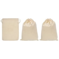 REGALWOVEN Coin Sacks Bag Bank Deposit Change Transit Bags with Drawstring 9"x7"