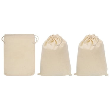 REGALWOVEN Coin Sacks Bag Bank Deposit Change Transit Bags with Drawstring 9"x7"