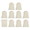 thumbnail image 1 of REGALWOVEN Coin Sacks Bag, Bank Deposit Change Transit Bags with Drawstring Beige, 1 of 7