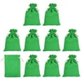 thumbnail image 1 of REGALWOVEN Coin Sacks Bag, Bank Deposit Change Transit Bags with Drawstring Green, 1 of 7