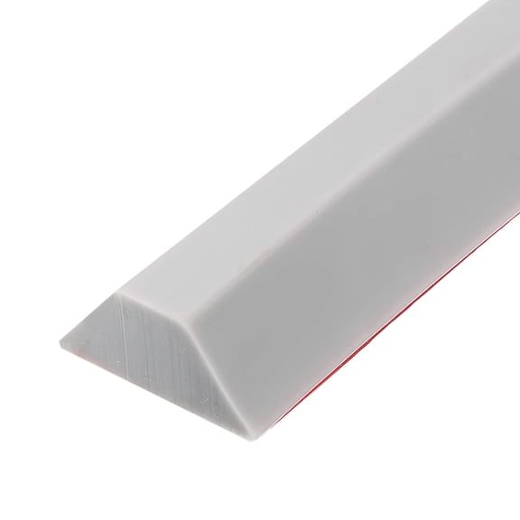 REGALWOVEN Collapsible Shower Barrier, 39 x 1.2 x 0.55 Inch Water Splash Guard, Grey