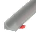 thumbnail image 1 of REGALWOVEN Collapsible Shower Barrier, Silicone Water Splash Guard Strip Grey 138 inch, 1 of 7