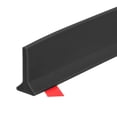 thumbnail image 1 of REGALWOVEN Collapsible Shower Barrier Stopper T-shape Water Splash Guard Blocker for Bathroom Black 39 inch, 1 of 6
