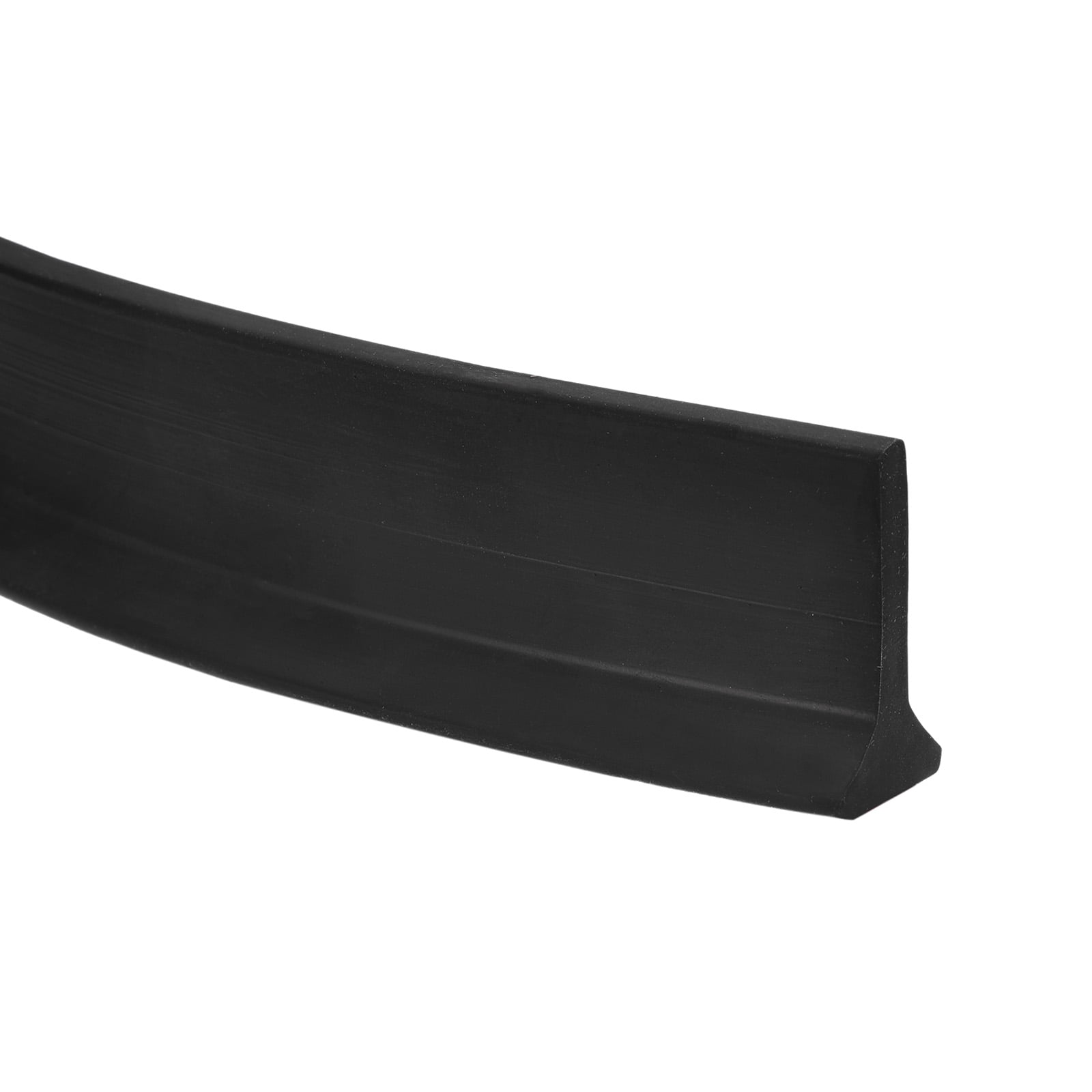 Uxcell Collapsible Shower Water Barrier – 67 Inch Self-Adhesive Seal Strip For Kitchen, Bathroom, Countertop Dry & Wet Separation (Black)