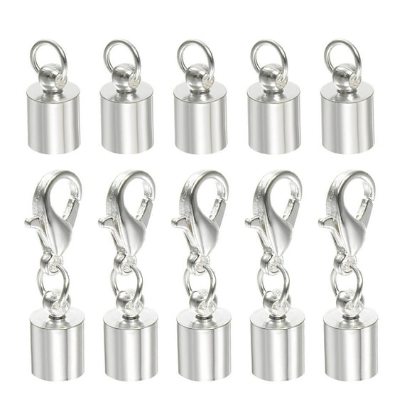 REGALWOVEN Cord End Cap Lobster Claw Clasp End Caps for DIY Bracelets and Crafts 5.5mm