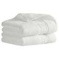 thumbnail image 1 of REGALWOVEN Cotton Hand Towels, 13" x 29" Solid Soft Absorbent Hand Towel for Bathroom, Kitchen White 2-Piece, 1 of 5