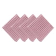 thumbnail image 1 of REGALWOVEN Cotton Waffle Washcloths, Soft, Quick Dry & Lint-Free Face Cloths for Bathroom, Kitchen, Absorbent Reusable Washcloth Set 13" x 13" Pink 4pk, 1 of 7