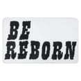 thumbnail image 1 of REGALWOVEN Cute Letter Pattern Bathroom Rugs, Soft and Absorbent Bath Mat White 16" x 24", 1 of 7