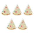 thumbnail image 1 of REGALWOVEN Cute Pattern Sponge Scrubber Set, Cellulose Compressed Sponges, Non-Scratch Scrub Kitchen Cleaning Sponges Orange 5 Pack, 1 of 6