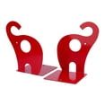 thumbnail image 1 of REGALWOVEN Decorative Metal Bookends with Hollow Tree Design, Book Ends for Shelves, Non-Skid Bookshelf Organizer Rose 4.7"L x 4.7"W x 7.5"H, 1 of 5