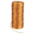 thumbnail image 1 of REGALWOVEN Decorative Metallic Bakers Twine, Wrapping Twine String Rope DIY Tie Gift Packing Bronze 1, 1 of 6