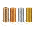 thumbnail image 1 of REGALWOVEN Decorative Metallic Bakers Twine, Wrapping Twine String Rope DIY Tie Gift Packing Gold & Beige & Silver & Bronze, 1 of 6