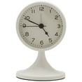 thumbnail image 1 of REGALWOVEN Desk Mechanical Alarm Clock Minimalist Metal Frame, Non-Tick, Perfect for Study/Office White 3.1"L x 3.1"W x 5.0"H, 1 of 5