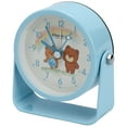 thumbnail image 1 of REGALWOVEN Desktop Mechanical Alarm Clock, Rotatable, Lovely Animals Patten, Durable Casing for Bedroom/Dorm Blue 3.9"L x 1.7"W x 3.7"H, 1 of 4