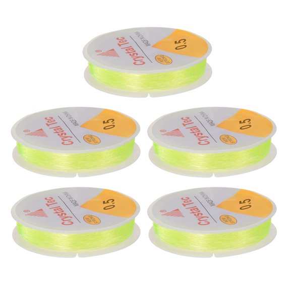 REGALWOVEN Dia Elastic String Craft DIY Making Stretchy Cord Thread TPU Yellow