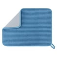 thumbnail image 1 of REGALWOVEN Dish Drying Mat, Absorbent Microfiber Kitchen Mat, Stone Drying Mat for Kitchen Counter, Dishes, Utensils, Pots Blue 15.7*11.8 inch, 1 of 6