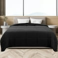thumbnail image 1 of REGALWOVEN Duvet Insert Soft Lightweight Down Substitute Comforter for All Seasons Black Twin, 1 of 8