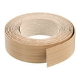 thumbnail image 1 of REGALWOVEN Edge Banding Pre-Glued Wood Veneer Edging Iron-on Flexible Tape for Cabinet Repair 1-1/8 inch x 10ft, 1 of 5
