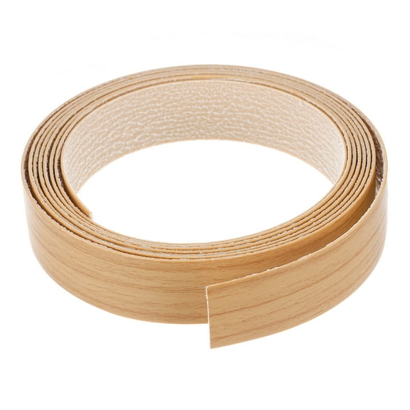 REGALWOVEN Edge Banding Pre-Glued Wood Veneer Edging for Furniture Restoration 1-1/8" x 9.84'