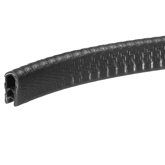 REGALWOVEN Edge Trim U Shape Rubber for Window and Door Seals, Automotive Parts Black 14.76'