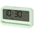 thumbnail image 1 of REGALWOVEN Electric Alarm Clock with Three Alarms, Night Light, Snooze Function, Fits Home Decor Turquoise 5.7"L x 1.2"x 3.3"H, 1 of 6
