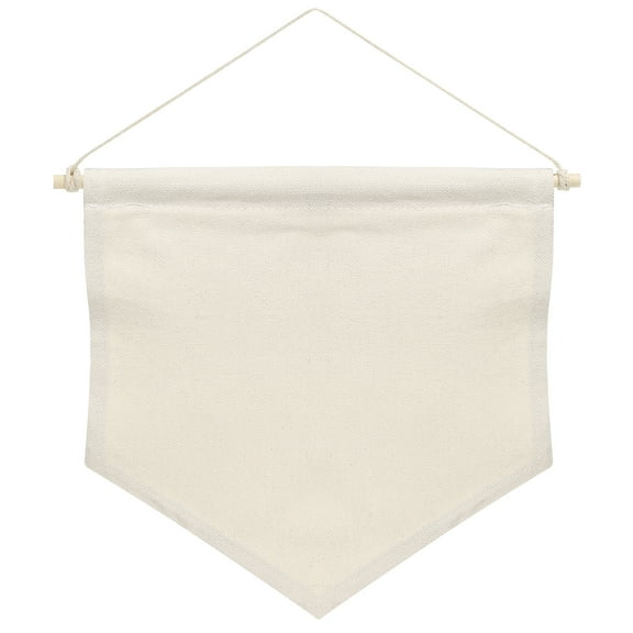 REGALWOVEN Enamel Pin Display Banner, Canvas Pin Banner for Brooch Lapel Badges Buttons Beige