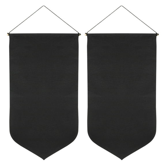 REGALWOVEN Enamel Pin Display Banner for Buttons, Label Badge Collections Black