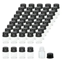 REGALWOVEN Essential Oil Bottles, Glass Bottles with Orifice Reducer Sample Vial Screw Cap Vials ml 2.00