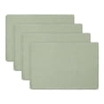 thumbnail image 1 of REGALWOVEN Farmhouse Placemats Set of 4 Cotton Linen Placemats for Dining Table Decor Indoor Outdoor Washable Kitchen Table Mat Wipe Clean Gray 17.7x13inch, 1 of 6