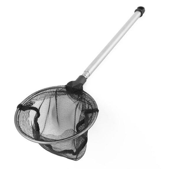 REGALWOVEN Fish Tank Goldfish Round Frame 4 Sections Telescopic Handle Fishing Catch Net