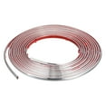 thumbnail image 1 of REGALWOVEN Flexible Molding Trim Self Adhesive, Peel and Stick Metallic Mirror Frame Silver 10Ftx0.31Inch, 1 of 7
