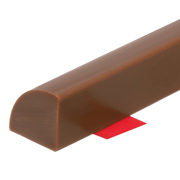 REGALWOVEN Flexible Molding Trim, Silicone Peel and Stick Self Adhesive Shower Water Barrier Brown 118 inch