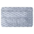 thumbnail image 1 of REGALWOVEN Fluffy Shag Bathroom Mat Soft Absorbent Non-Slip Backing Quick Dry Machine Washable Bath Rugs Home Gifts Grey 20" x 32", 1 of 7