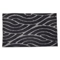 thumbnail image 1 of REGALWOVEN Geometric Bathroom Rug - 3D Textured Plush Bath Mat, Ultra Soft Absorbent Microfiber Shower Rug,Machine Washable Grey 32" x 20", 1 of 5