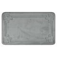 thumbnail image 1 of REGALWOVEN Geometric Pattern Bathroom Mat Soft Memory Foam Absorbent Non-Slip Back Washable Bath Rugs Home Gifts Grey 20" x 32", 1 of 6
