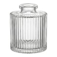 thumbnail image 1 of REGALWOVEN Glass Bud Vases Set For, Assorted Vintage Small Flower Vases in Bulk, Thickened Embossed Glass Bottle lucid 2.6"L x 2.6"W x 3.1"H, 1 of 6