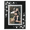 thumbnail image 1 of REGALWOVEN Glass Picture Frame for Tabletop Display Vertical or Horizontal, Real Glass Photo Frames for Home Decor Black 4x6, 1 of 5