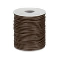 thumbnail image 1 of REGALWOVEN Hollow Pipe Rubber Cords Hollow Tube Silicone Tubing for DIY Jewelry Brown, 1 of 6