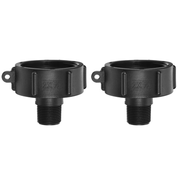 REGALWOVEN IBC Tote Adapter BUT Coarse Thread, 275-330 Gallon Drain Plug 2Pcs